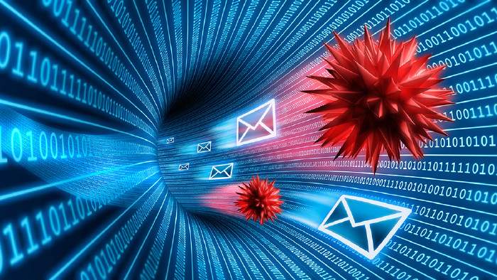 © PeterSchreiber.media(stock.adobe.com Viren und Emails auf der Datenautobahn © PeterSchreiber.media(stock.adobe.com
