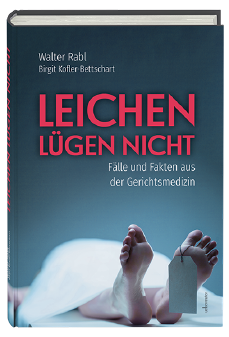 Buchcover "Leichen l&uuml;gen nicht" - man sieht F&uuml;&szlig;e einer zugedeckten Leiche