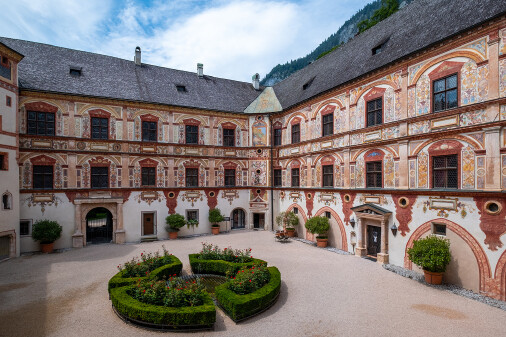 Schloss Tratzberg: Innenhof