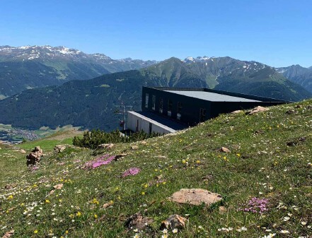 Wandergebiet Bergeralm Bergstation