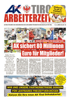 Titelseite AZ J&auml;nner 2026