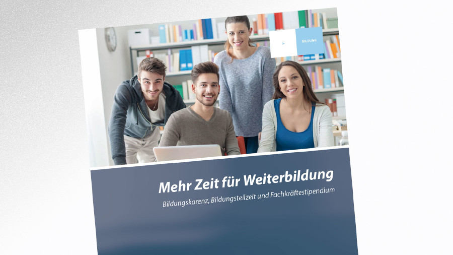 Broschüre Mehr Zeit für Weiterbildung © -, AK Tirol Broschüre Mehr Zeit für Weiterbildung © -, AK Tirol
