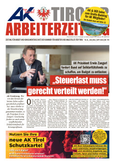 Titelseite AZ Juli/August/September 2026