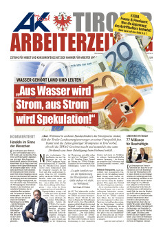 Tiroler Arbeiterzeitung April 2023 © AK Tirol