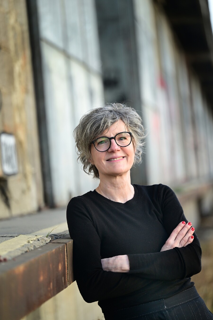 Autorin Doris Knecht im Portraitbild.