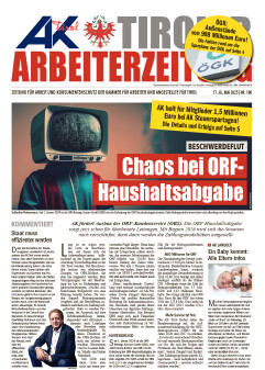 Titelseite AZ Mai 2025