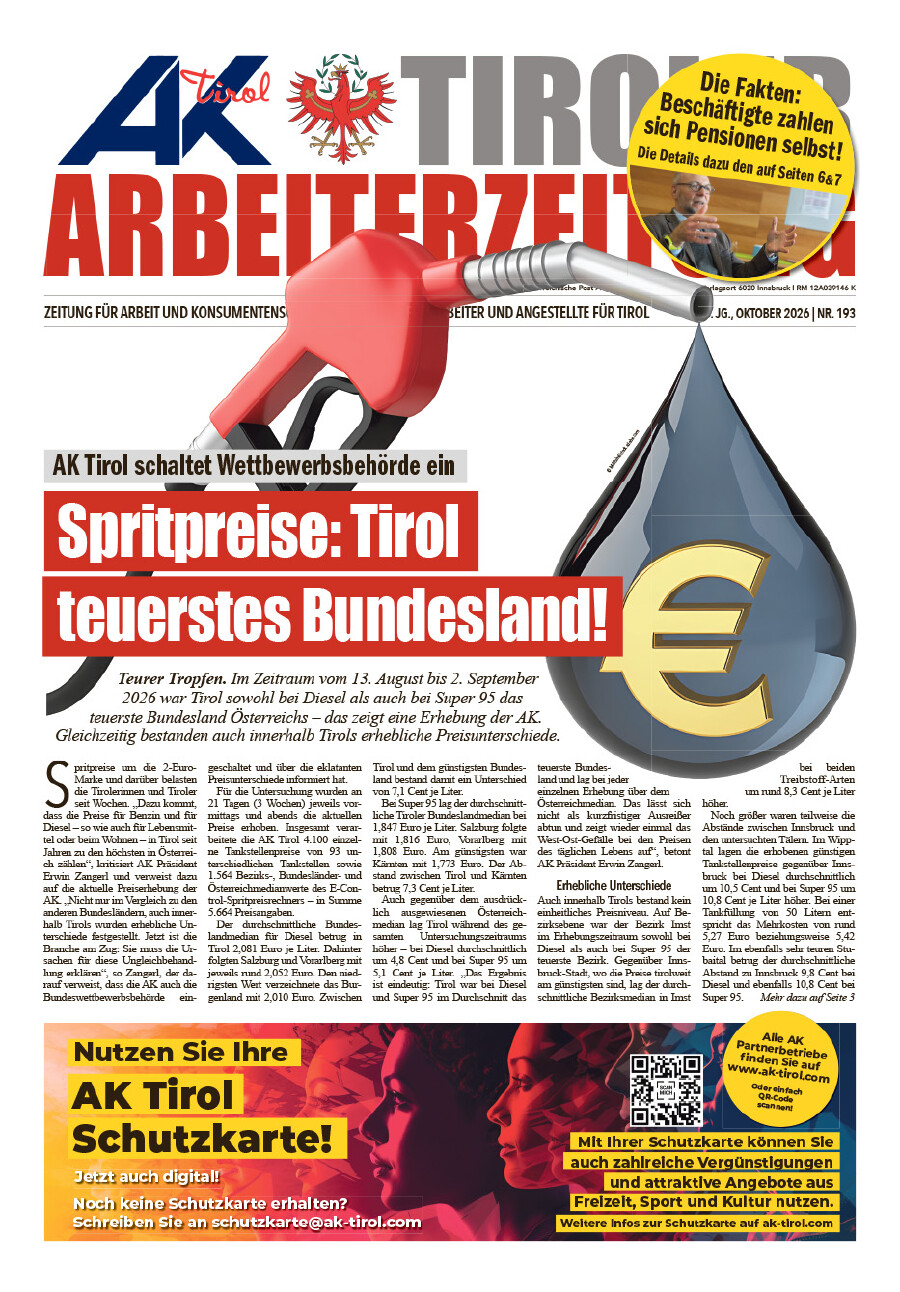 Titelseite AZ Oktober 2026
