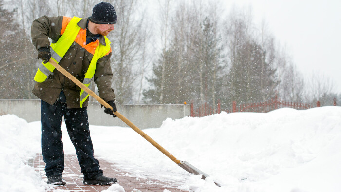Arbeiten bei K&auml;lte