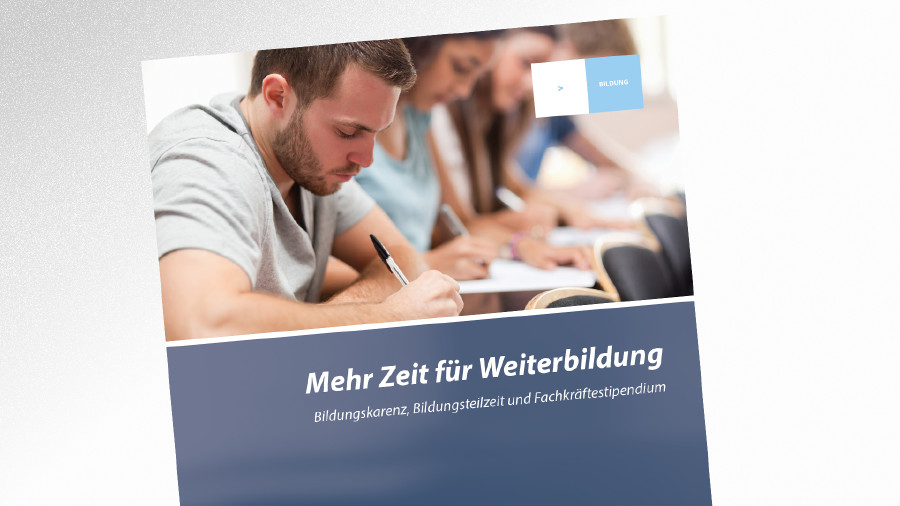 © AK Tirol Broschüre Mehr Zeit für Weiterbildung © AK Tirol