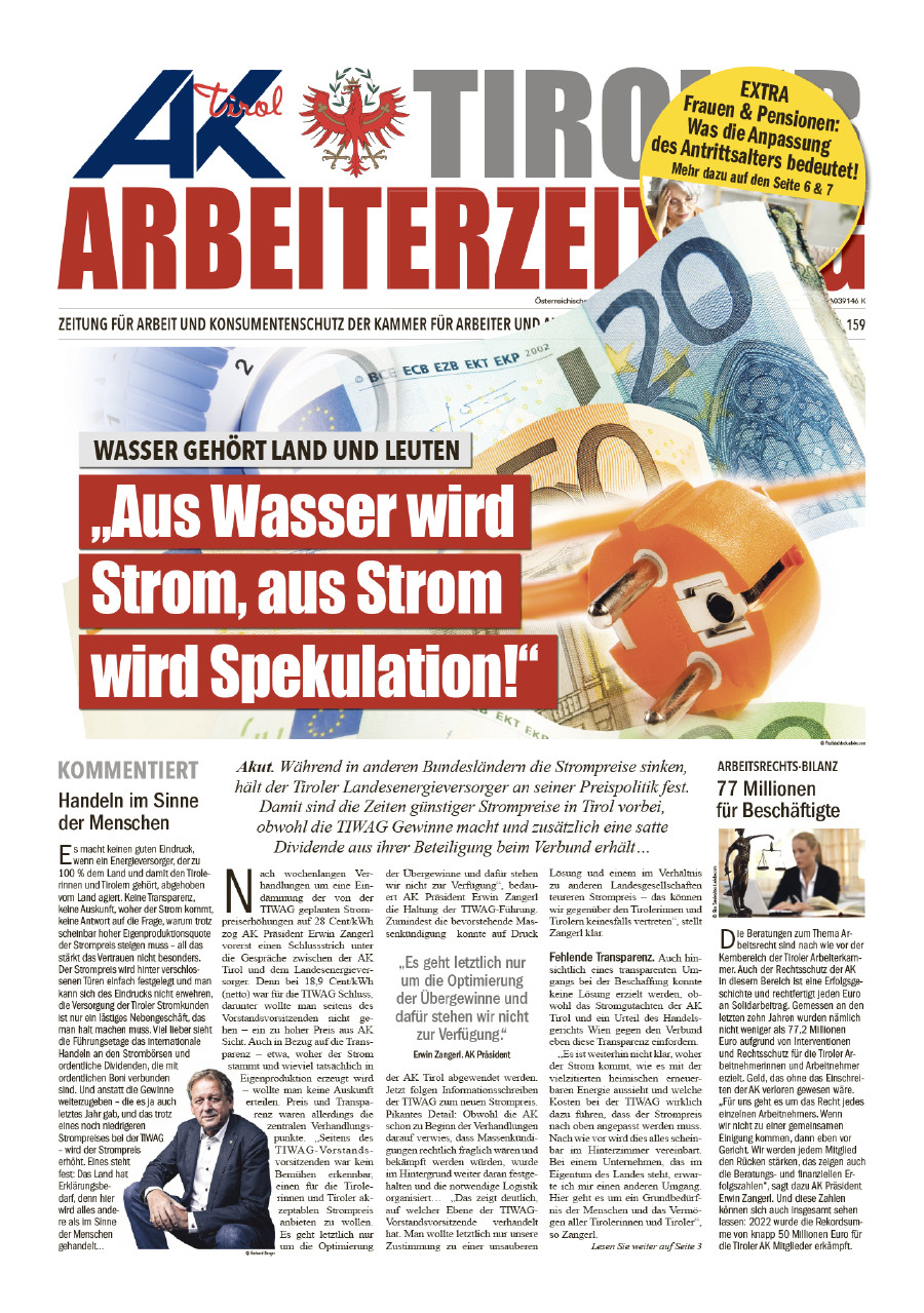 Tiroler Arbeiterzeitung April 2023
