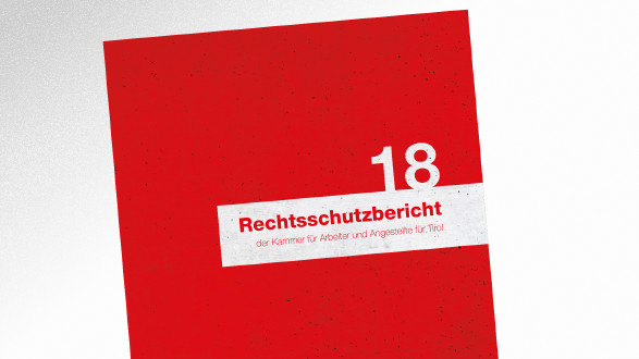 Broschüre Rechtsschutzbericht 2018 © AK Tirol