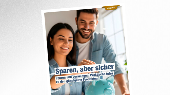 Brosch&uuml;re Sparen aber sicher