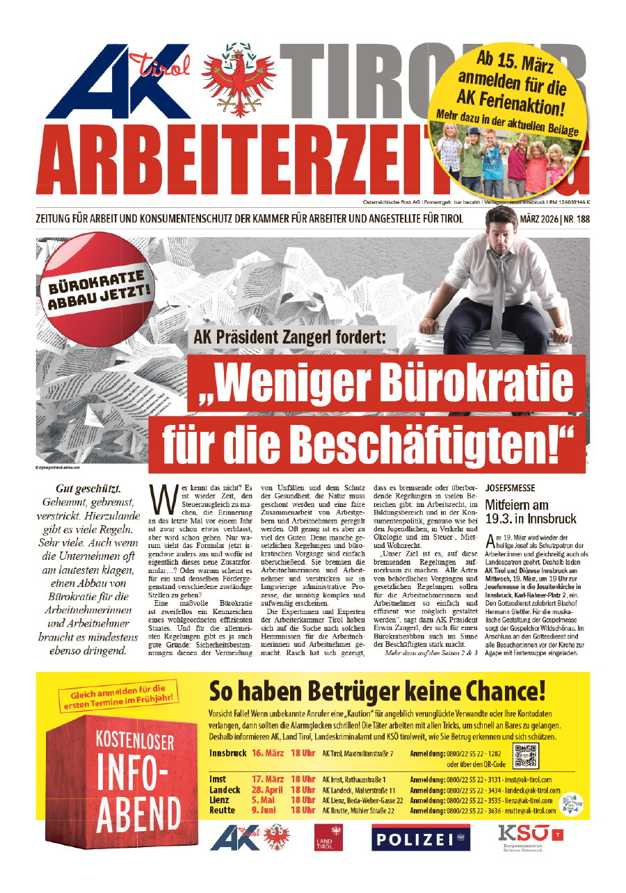 Titelseite AZ M&auml;rz 2026