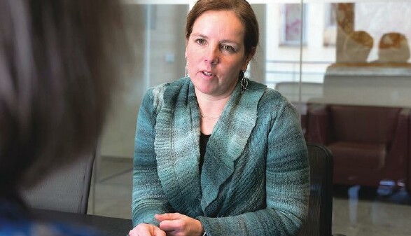 Selina Eder, Zentralbetriebsrats-Vorsitzende Swarovski