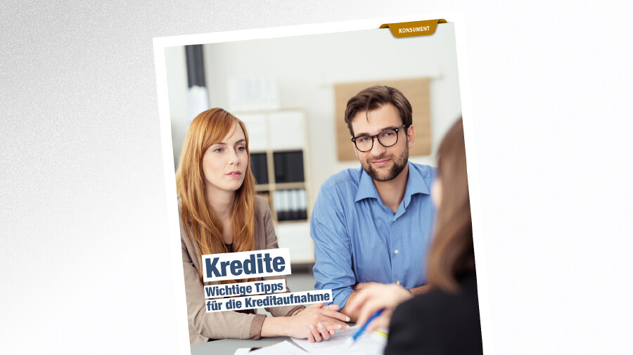 Broschüre Kredite © contrastwerkstatt – stock.adobe.com, AK Tirol Broschüre Kredite