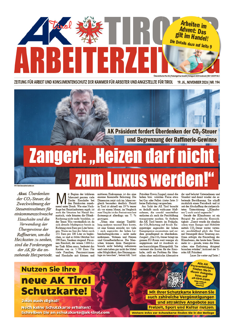 Titelseite AZ November 2026