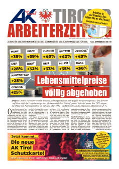Titelseite AZ November 2025