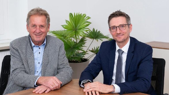 Portraitfoto von AK Pr&auml;sident Erwin Zangerl und TIWAG Vorstandsdirektor Michael Kraxner.