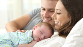 Eltern mit Baby
