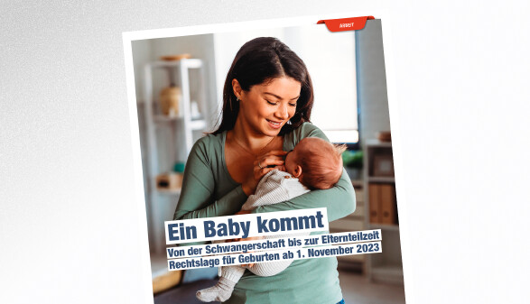 Ein Baby kommt