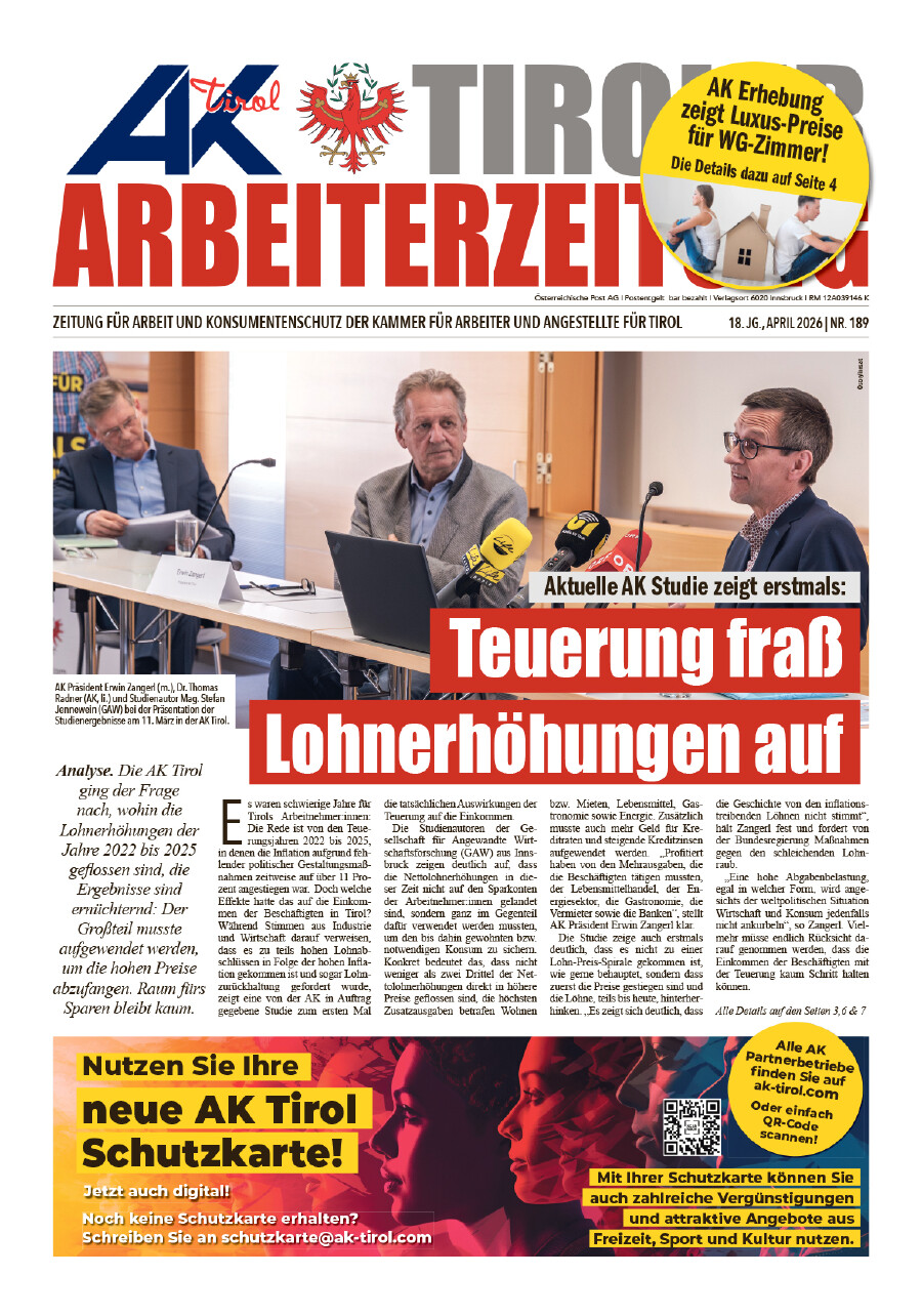 Titelseite AZ April 2026