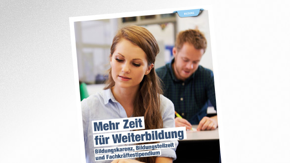 Broschüre Mehr Zeit für Weiterbildung © Monkey Business – stock.adobe.com, AK Tirol