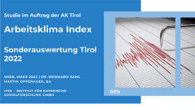 Titelbild Arbeitsklima Index Tirol 2022