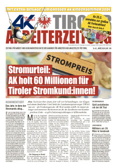 Tiroler Arbeiterzeitung März 2024