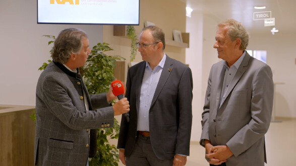 Interviewsituation in den Tirol Kliniken