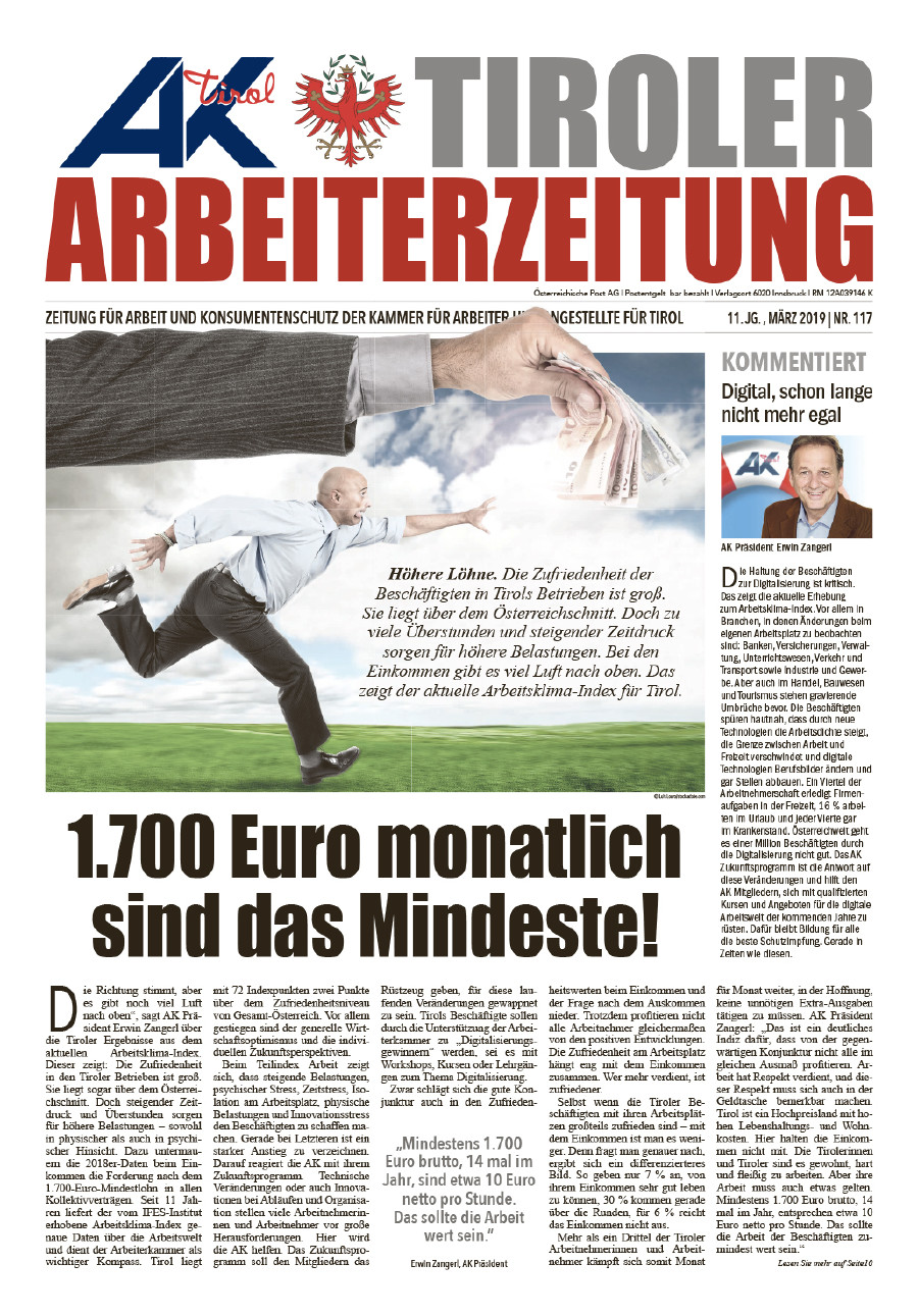 Tiroler Arbeiterzeitung März 2019