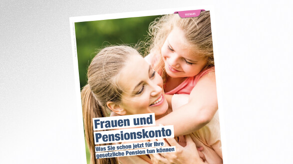 Broschüre Frauen und Pensionskonto