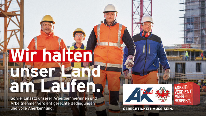 © AK Wir halten unser Land am Laufen © AK