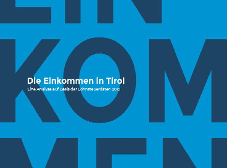 Einkommensanalyse Tirol 2019 © AK Tirol