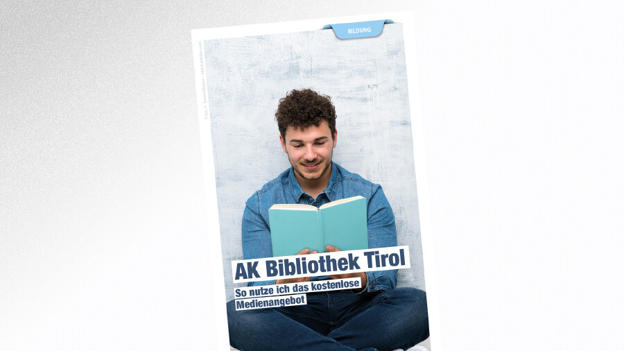 Broschrüe AK Bibliothek Tirol