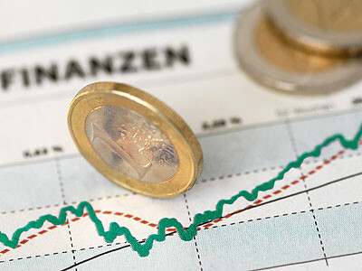 Euromünzen auf Finanzstatistik