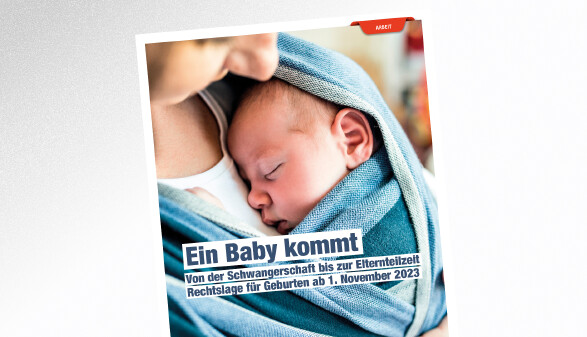 Ein Baby kommt