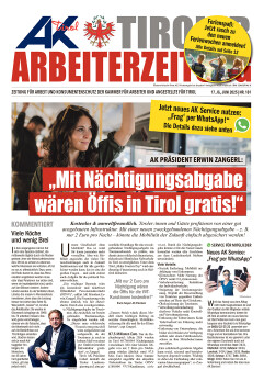 Titelseite AZ Juni 2025