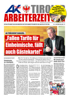 Titelseite AZ Oktober 2024