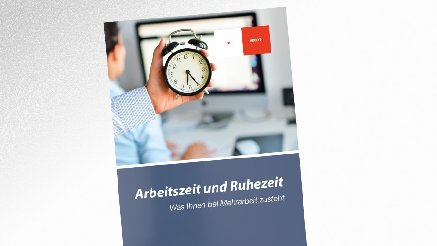 Broschüre Arbeitszeit und Ruhezeit © © adrian_ilie825 – stock.adobe.com, AK Tirol Broschüre Arbeitszeit und Ruhezeit © © adrian_ilie825 – stock.adobe.com, AK Tirol