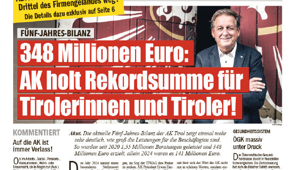 Titelseite AZ März 2025