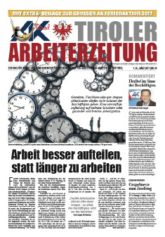 Tiroler Arbeiterzeitung Ausgabe März 2017 © -, AK Tirol