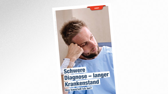 Falter Schwere Diagnose – langer Krankenstand © Wordley Calvo Stock – stock.adobe.com, AK Tirol