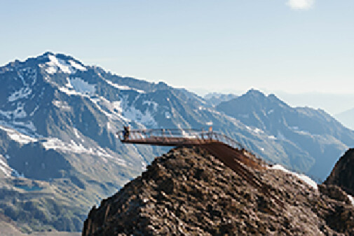 Gipfelplattform Top of Tyrol Stubaier Gletscher