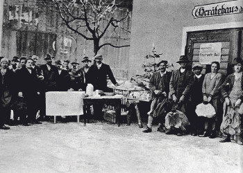 Brotverteilung durch die AK, Winter 1931/32 © AK Tirol