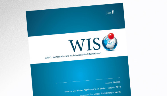 Folder WISO 2013 Ausgabe 2 © AK Tirol, AK Tirol