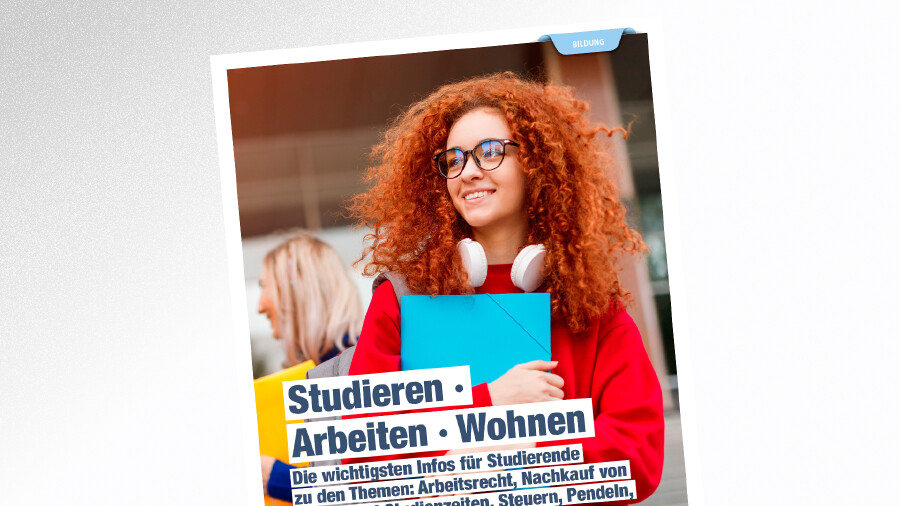 Broschüre Studieren - Arbeiten - Wohnen