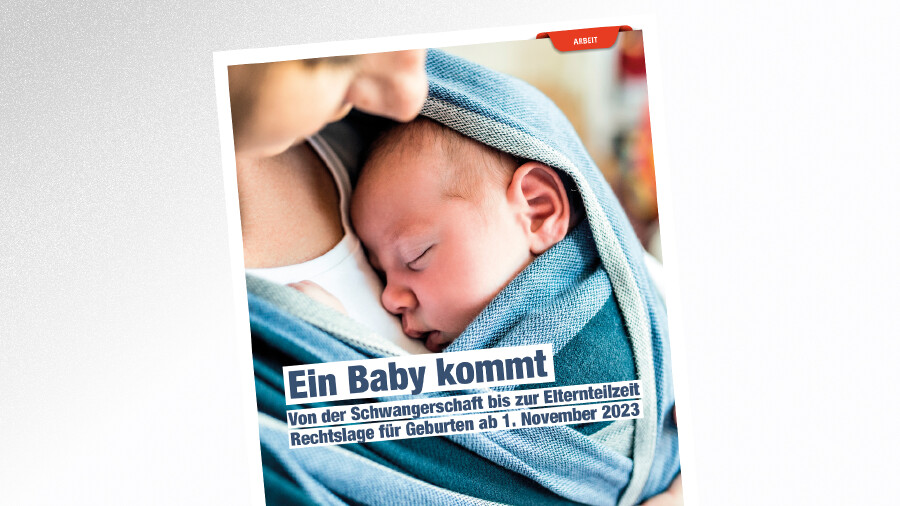 Ein Baby kommt