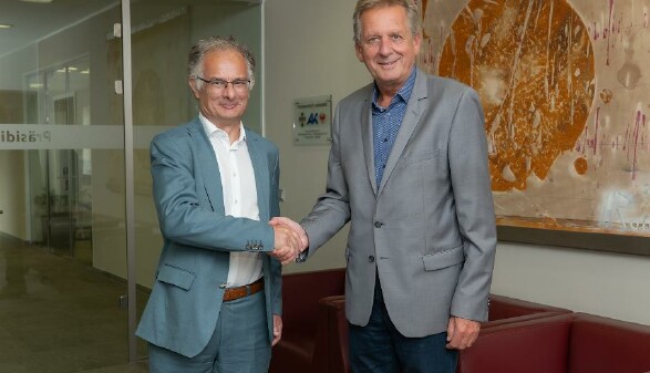 Finanzminister Marterbauer und AK Präsident Zangerl
